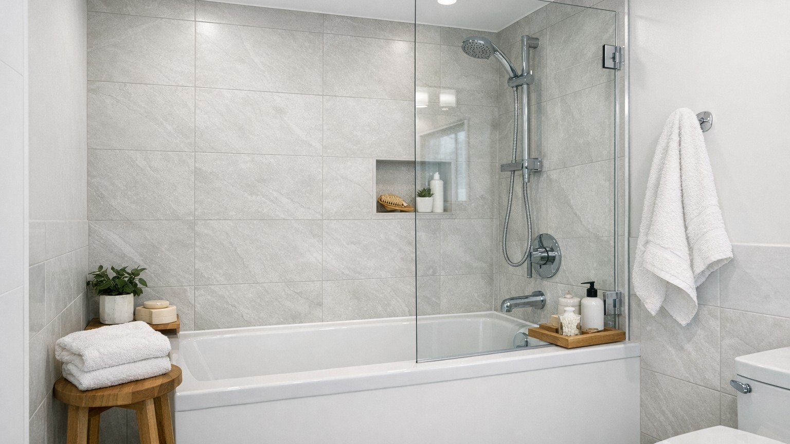 Bathroom showing moisture and humidity issues