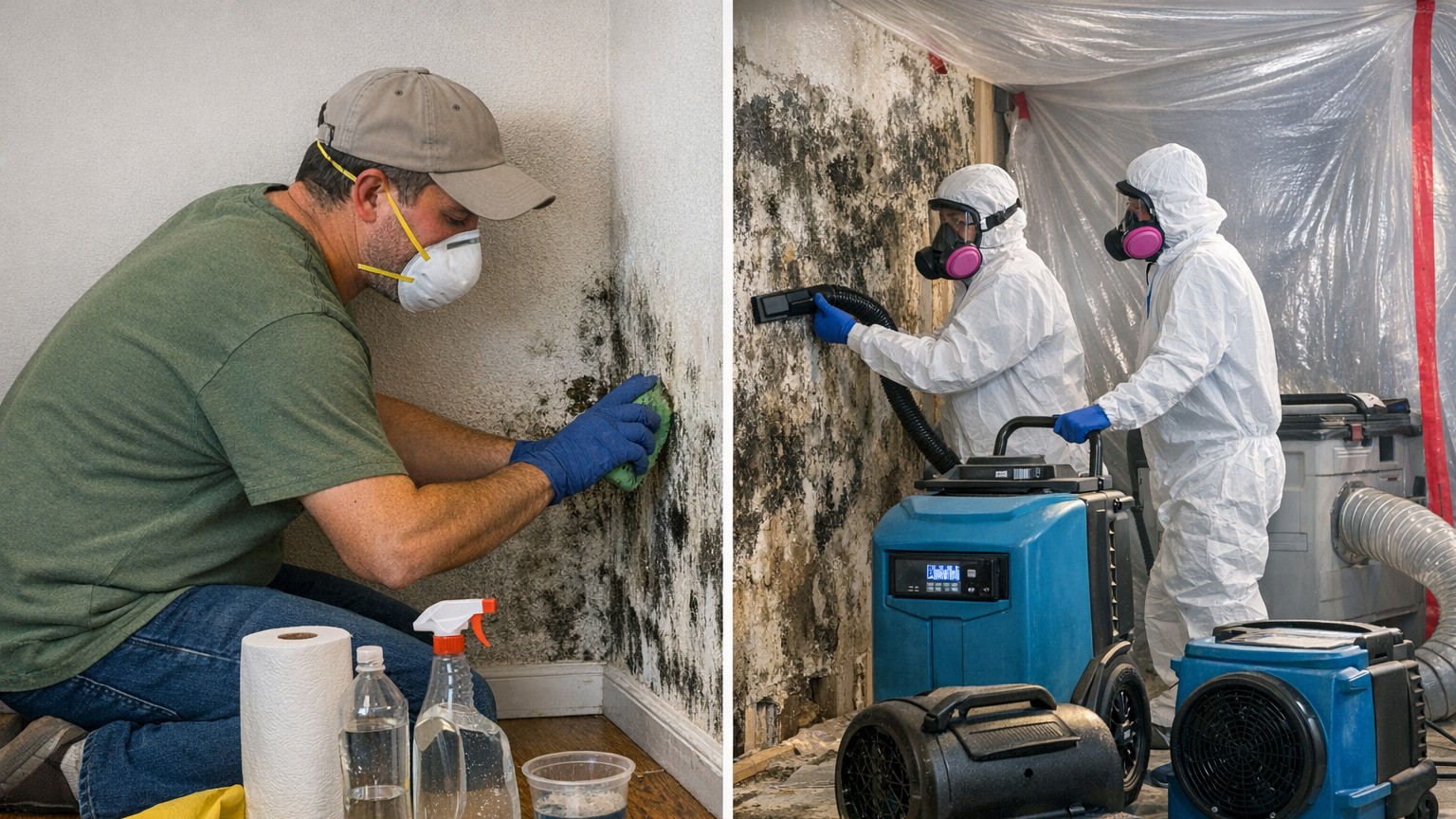 DIY versus professional mold testing