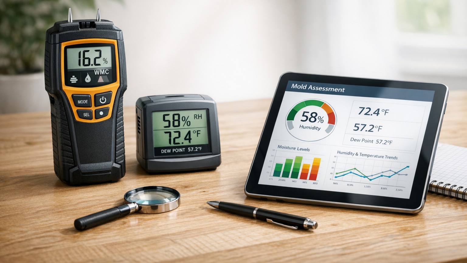 Mold assessment and decision tools